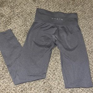 Small Grey NVGTN seamless contour workout leggings